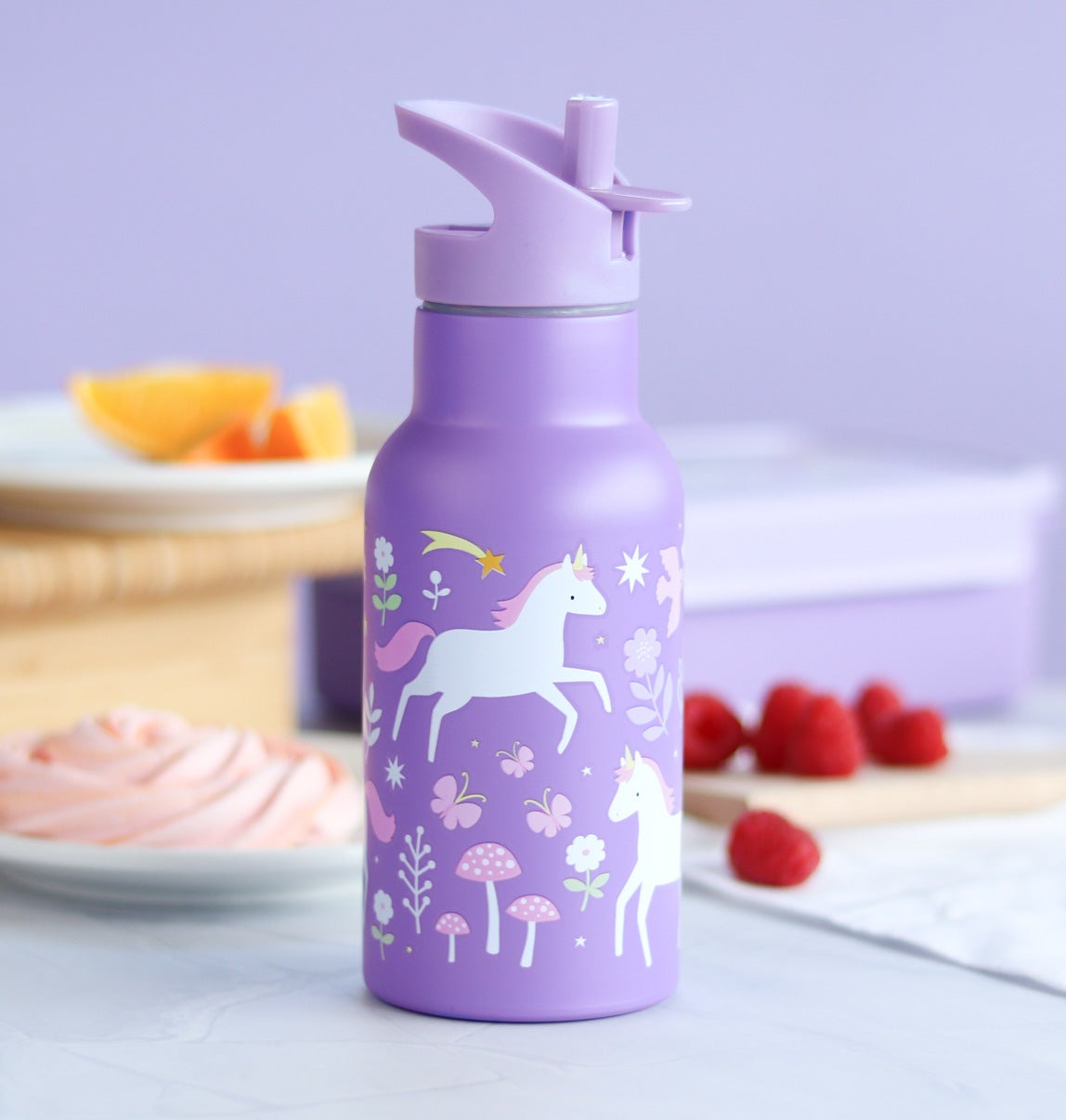 ALLC Stainless steel drink bottle: Unicorn Dreams