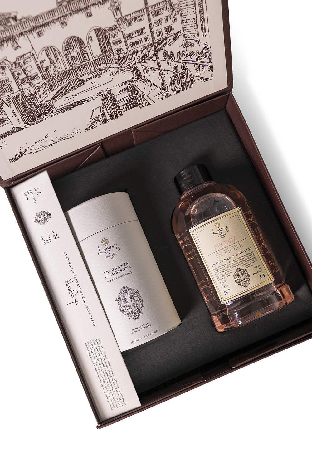 Logevy ROSSO home fragrance gift box
