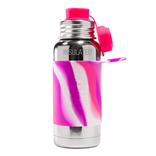 Pura Sport Insulated bottle 475 ml - Pink Swirl