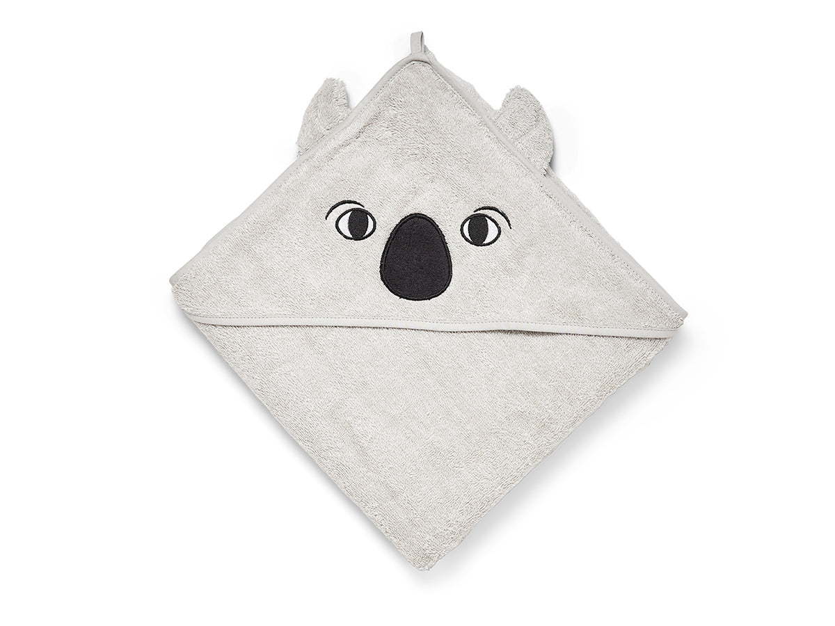 Nuuroo Aki hooded junior towel - KOALA