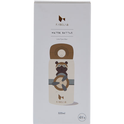 FABELAB Small Water Bottle - Little Flyers Bear 320ml