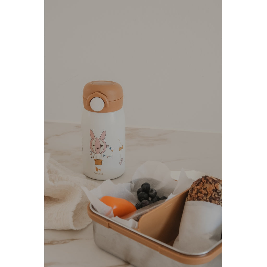 FABELAB Small Water Bottle - Little Flyers Bunny 320ml