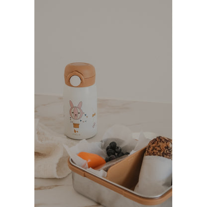 FABELAB Small Water Bottle - Little Flyers Bunny 320ml