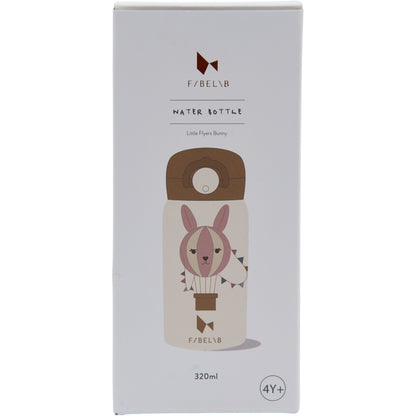 FABELAB Small Water Bottle - Little Flyers Bunny 320ml