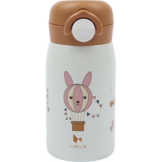 FABELAB Small Water Bottle - Little Flyers Bunny 320ml