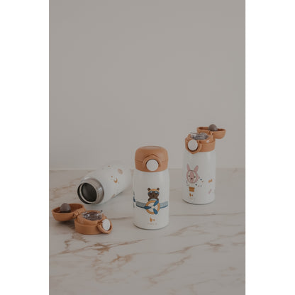 FABELAB Small Water Bottle - Little Flyers Bear 320ml