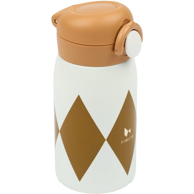 FABELAB Small Water Bottle - HARLEKIN Wood Thrush 320ml