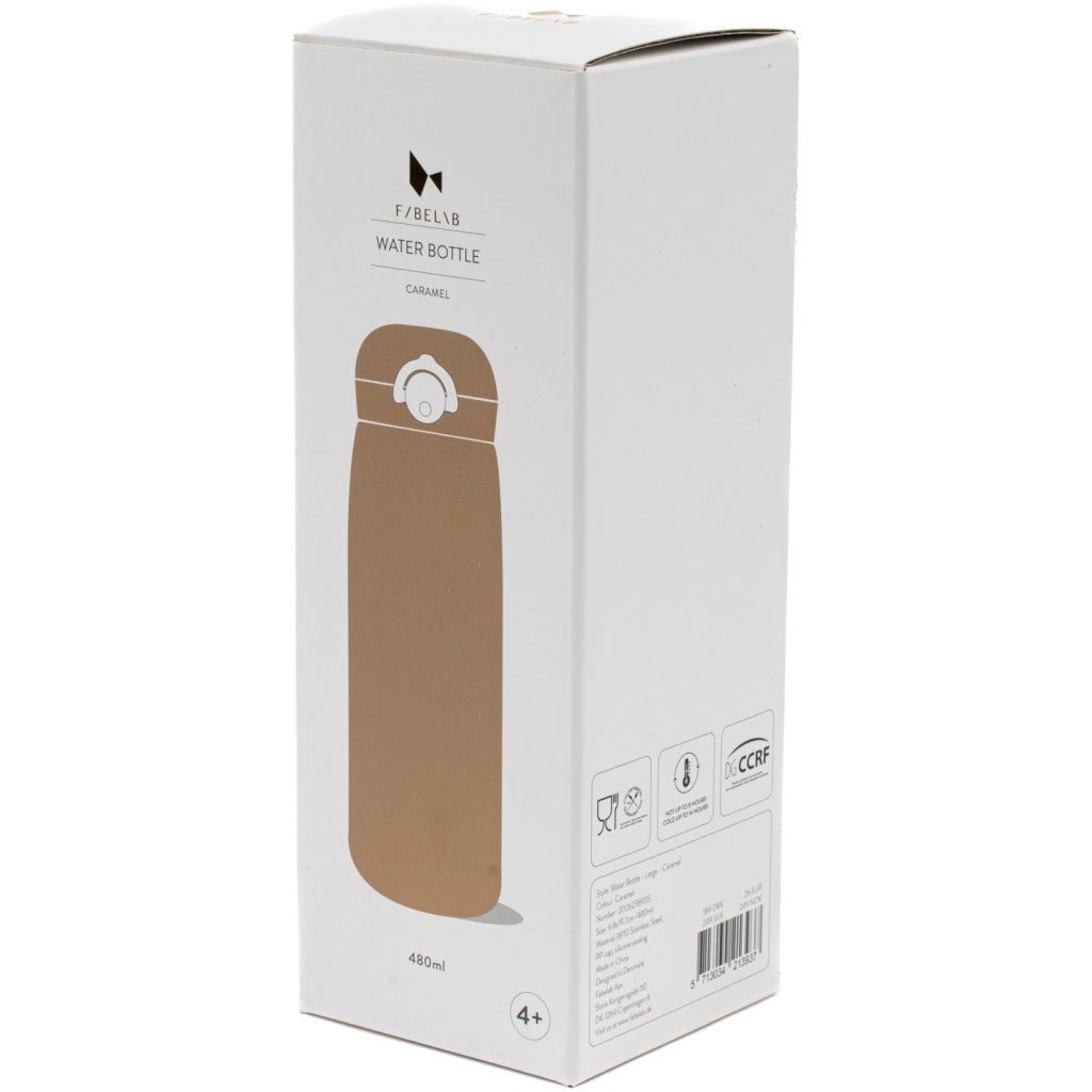 FABELAB didelis vandens buteliukas „Mėlynoji eglė“ 480 ml