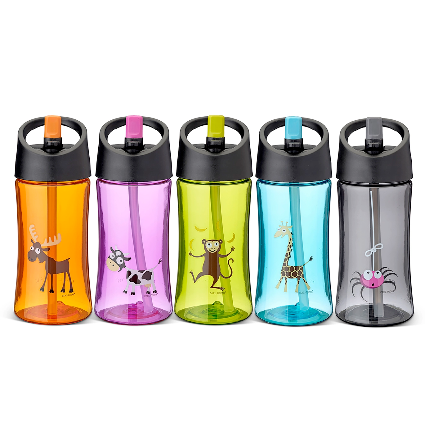 Carl Oscar Water Bottle Kids 0.35 L - Monkey Lime