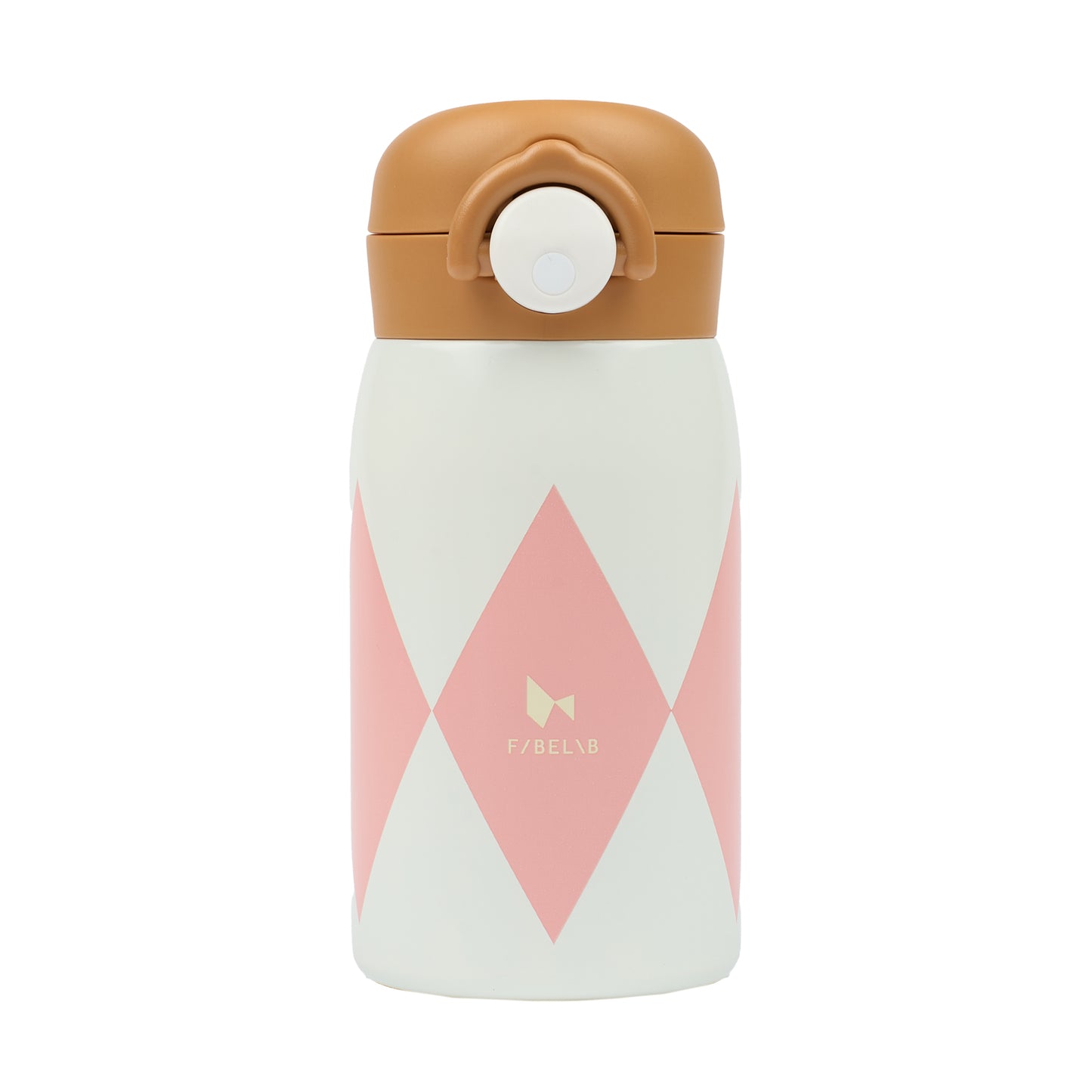 FABELAB Small Water Bottle - HARLEKIN ASH ROSE 320ml