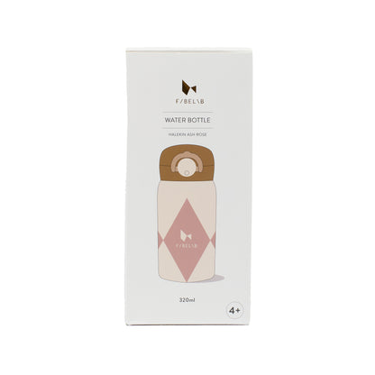FABELAB Small Water Bottle - HARLEKIN ASH ROSE 320ml