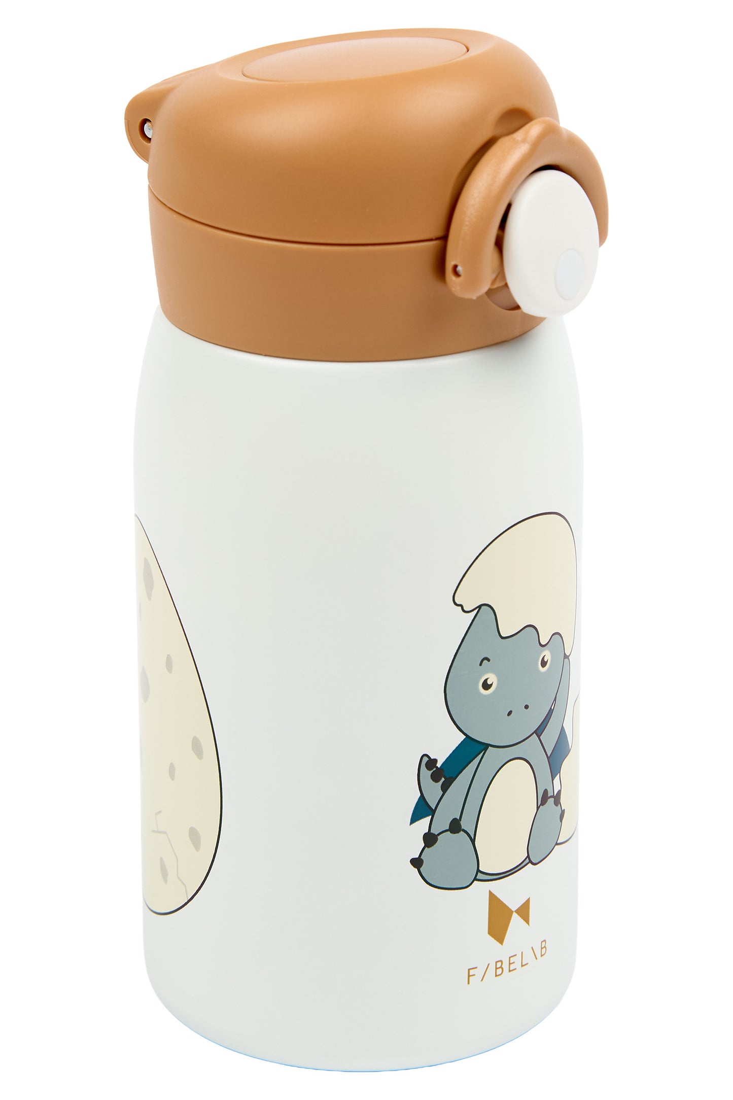 FABELAB Small Water Bottle - Dinoland Blue 320ml