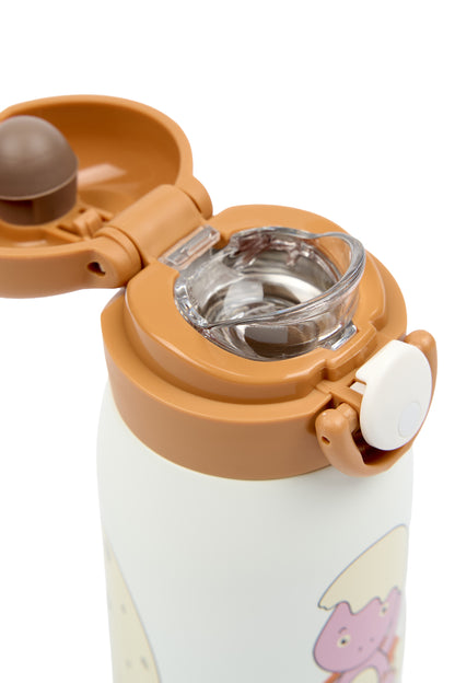 FABELAB Small Water Bottle - Dinoland Rose 320ml