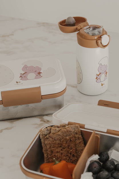 FABELAB Small Water Bottle - Dinoland Rose 320ml