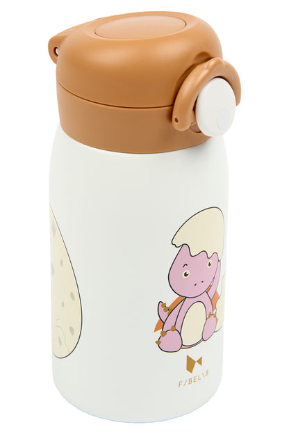 FABELAB Small Water Bottle - Dinoland Rose 320ml