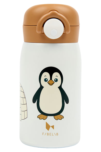 FABELAB Small Water Bottle - Penguin 320ml