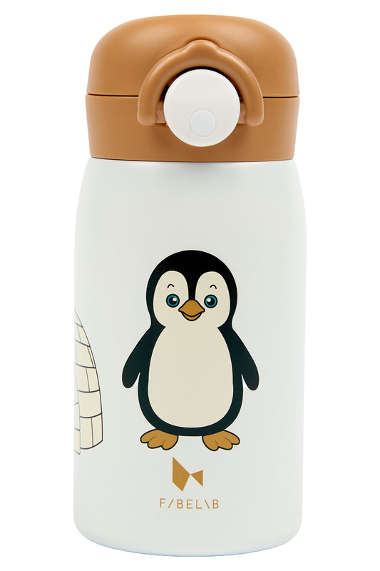 FABELAB Small Water Bottle - Penguin 320ml