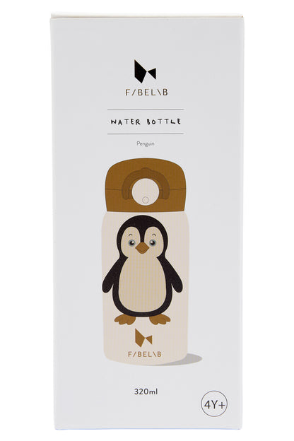 FABELAB Small Water Bottle - Penguin 320ml