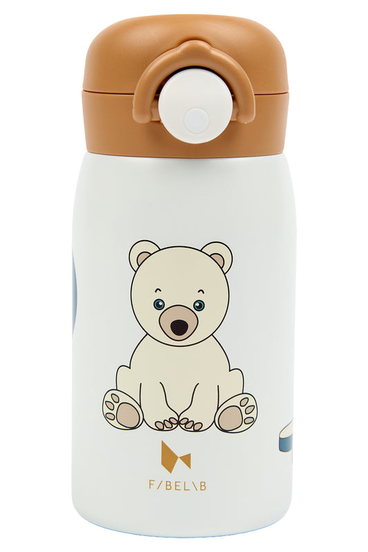 FABELAB Small Water Bottle - Polar Bear 320ml