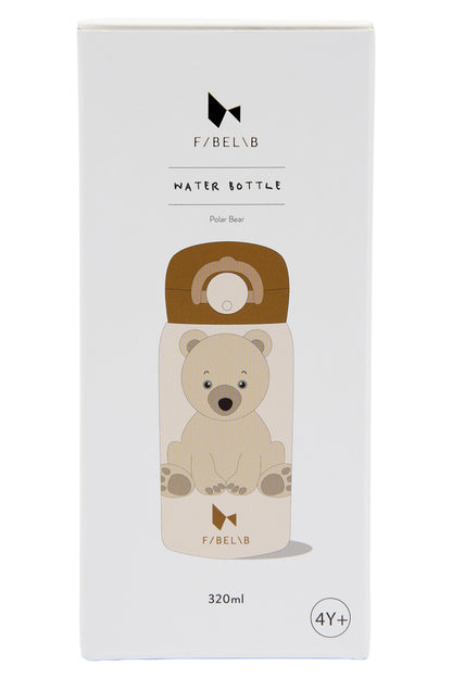 FABELAB Small Water Bottle - Polar Bear 320ml