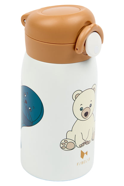 FABELAB Small Water Bottle - Polar Bear 320ml