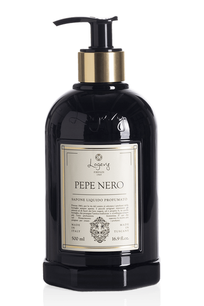 Logevy Liquid Soap – Black Pepper Elegance 500ml