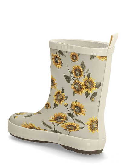 Luxkids - POM POM GUMBOOTS™ AOP - SUNFLOWER