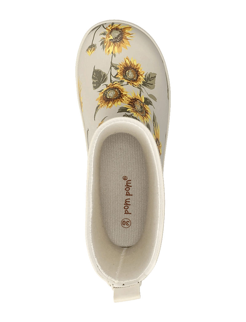 Luxkids - POM POM GUMBOOTS™ AOP - SUNFLOWER